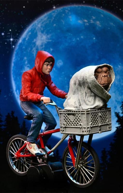 Figura Elliot and ET on Bike - ET 40th Anniversary - 7 Scale